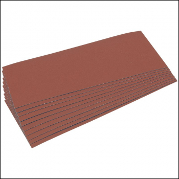 Draper APT18 Aluminium Oxide Sanding Sheets, 280 x 115mm, 100 Grit (Pack of 10) - Code: 59107 - Pack Qty 1