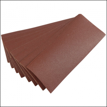 Draper APT21 Aluminium Oxide Sanding Sheets, 232 x 92mm, 100 Grit (Pack of 10) - Code: 59466 - Pack Qty 1