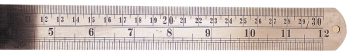 Draper D18 Steel Rule, 300mm/12 inch  - Code: 59641 - Pack Qty 1