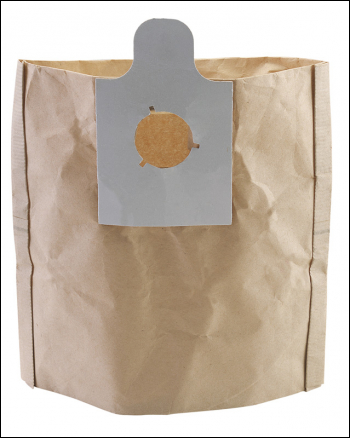 Draper VDB3 PAPER DUST BAGS (PACK OF 5) - Code: 59733 - Pack Qty 1