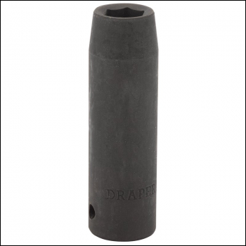 Draper 410D-MMB Draper Expert HI-TORQ® Deep Impact Socket, 1/2 inch  Sq. Dr., 13mm (Sold Loose) - Code: 59874 - Pack Qty 1