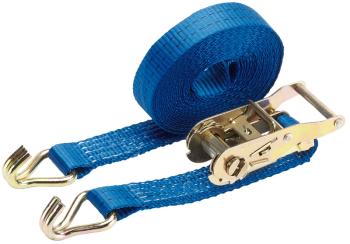 Draper RTDS/6M1T/HB Ratchet Tie Down Strap, 6m x 35mm, 1000kg - Code: 60918 - Pack Qty 1