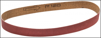 Draper A4265 Sanding Belt for 61025 Air Belt Sander, 520 x 20mm, 120 Grit - Code: 61243 - Pack Qty 1