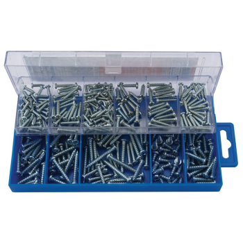 Draper HW8 Self Tapping Screw Assortment (305 Piece) - Code: 61275 - Pack Qty 1