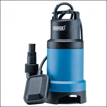 Draper SWP170DW Submersible Dirty Water Pump with Float Switch, 166L/min, 550W - Code: 61621 - Pack Qty 1