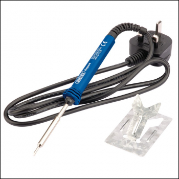 Draper K18/PRO 230V Soldering Iron with Plug, 18W - Discontinued - Code: 62074 - Pack Qty 1