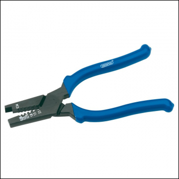 Draper CT8PRO 8 Way Bootlace Terminal Crimping Pliers, 160mm - Code: 62324 - Pack Qty 1