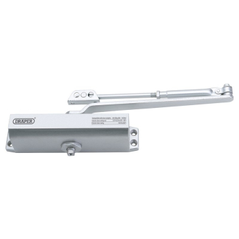 Draper DC 40/65 Adjustable Automatic Door Closer for Doors Between 40kg and 65kg - Code: 62892 - Pack Qty 1