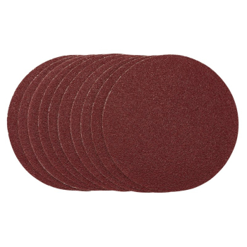 Draper SDPSA150 Sanding Discs, 150mm, PSA, 40 Grit, (Pack of 10) - Code: 62991 - Pack Qty 1