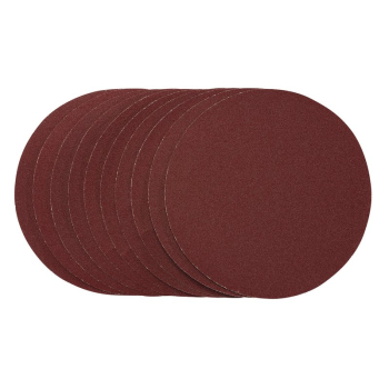 Draper SDPSA150 Sanding Discs, 150mm, PSA, 120 Grit, (Pack of 10) - Code: 63014 - Pack Qty 1