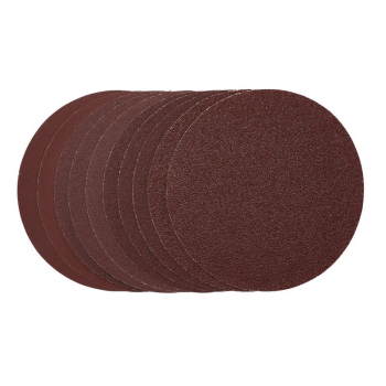 Draper SDPSA150 Sanding Discs, 150mm, PSA, Assorted Grit, (Pack of 10) - Code: 63016 - Pack Qty 1
