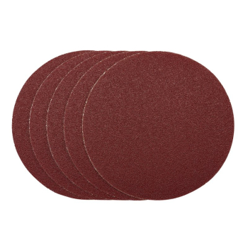 Draper SDPSA200 Sanding Discs, 200mm, PSA, 40 Grit, (Pack of 5) - Code: 63023 - Pack Qty 1