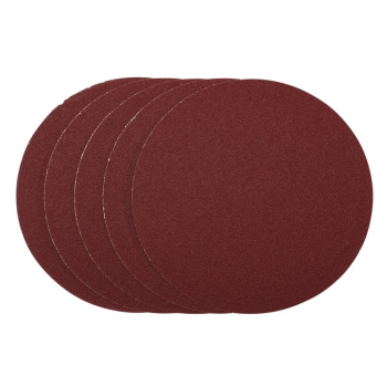 Draper SDPSA200 Sanding Discs, 200mm, PSA, 80 Grit, (Pack of 5) - Code: 63026 - Pack Qty 1