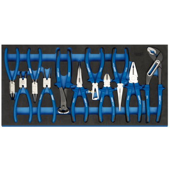 Draper IT-EVA8 Heavy Duty Plier Set in Full Drawer EVA Insert Tray (11 Piece) - Discontinued - Code: 63268 - Pack Qty 1