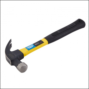 Draper FG1A Draper Expert Fibreglass Shafted Claw Hammer, 560g/20oz - Code: 63347 - Pack Qty 1