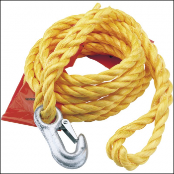 Draper TR2000 Tow Rope with Flag, 2000kg - Code: 63410 - Pack Qty 1