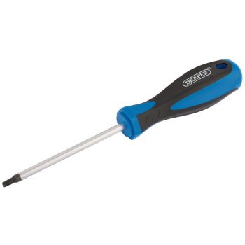 Draper 976 Draper TX-STAR® Security Screwdriver, T25T x 100mm, Blue - Code: 63566 - Pack Qty 1