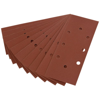 Draper APT29 232 x 92mm 120 Grit Aluminium Oxide Sanding Sheets for 63128 Random Orbit Sander (Pack of 10) - Code: 63633 - Pack Qty 1