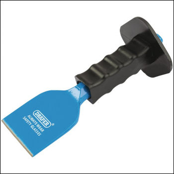 Draper BD6G/A Brick Bolster with Hand Guard, 225 x 75mm (Sold Loose) - Code: 63730 - Pack Qty 1