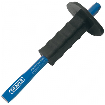 Draper BD5G/A Octagonal Shank Cold Chisel with Hand Guard, 19 x 250mm (Sold Loose) - Code: 63747 - Pack Qty 1