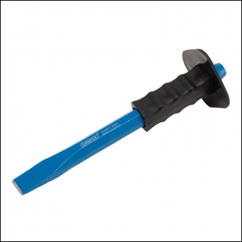 Draper BD5G/A Octagonal Shank Cold Chisel with Hand Guard, 25 x 300mm (Sold Loose) - Code: 63748 - Pack Qty 1