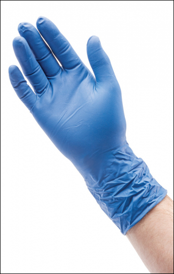Draper GLATHD-50L Heavyweight Latex Gloves (Box of 50) - Code: 63763 - Pack Qty 1