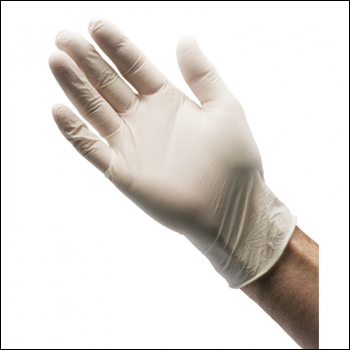 DRAPER Latex Gloves (Pack of 10) - Pack Qty 1 - Code: 63767