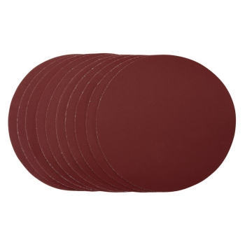 Draper SDHAL180 Sanding Discs, 180mm, Hook & Loop, 400 Grit, (Pack of 10) - Code: 63797 - Pack Qty 1