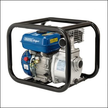 Draper PWP52 Draper Expert Petrol Water Pump, 500L/Min, 4.8HP - Code: 64065 - Pack Qty 1