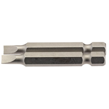 Draper 50PS/2/B Plain Slot Insert Bit, 4.5mm, 1/4 inch  Hex, 50mm Long (Pack of 2)... - Code: 64089 - Pack Qty 1