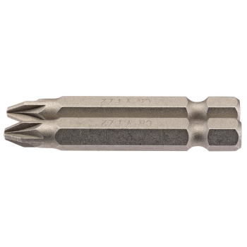 Draper 50PZ/2/B PZ Type Insert Bit, 1/4 inch  Hex, 50mm Long, No.2 (Pack of 2) - Code: 64228 - Pack Qty 1