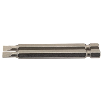 Draper 75PS/2/B Plain Slot Insert Bit, 4.5mm, 1/4 inch  Hex, 75mm Long (Pack of 2) - Code: 64295 - Pack Qty 1