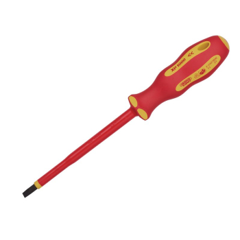 Draper 965 XP1000® VDE Plain Slot Screwdriver, 5.5 x 125mm - Code: 64419 - Pack Qty 1
