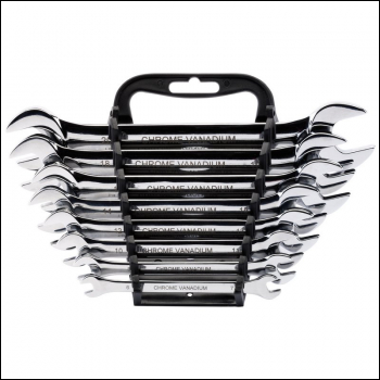Draper 5055/8/MM Metric Double Open Ended Spanner Set (8 Piece) - Code: 64609 - Pack Qty 1