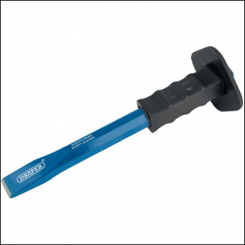 Draper BD5G/AP Octagonal Shank Cold Chisel with Hand Guard, 25 x 300mm - Code: 64682 - Pack Qty 1