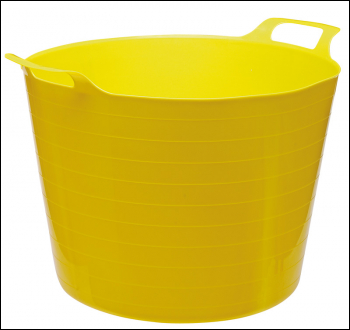 DRAPER Multi Purpose Flexible Bucket - Yellow (40L) - Pack Qty 1 - Code: 65366