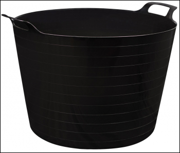 DRAPER Multi Purpose Flexible Bucket - Black (60L) - Pack Qty 1 - Code: 65374