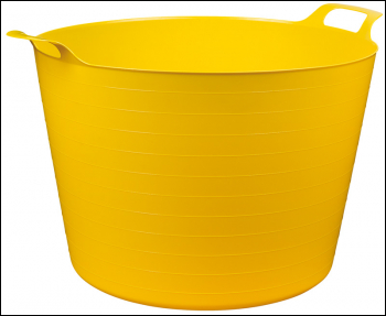DRAPER Multi Purpose Flexible Bucket - Yellow (60L) - Pack Qty 1 - Code: 65375
