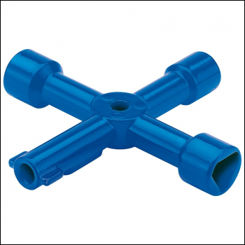 Draper PUK 4 Way Service Utility Key - Code: 65393 - Pack Qty 1