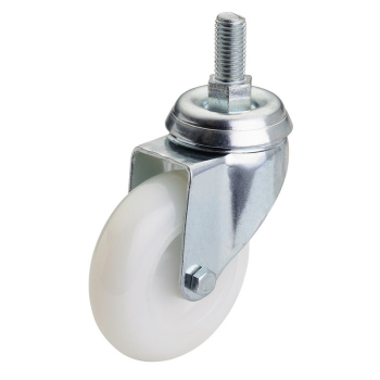 Draper 60475B Swivel Bolt Fixing Nylon Wheel, 75mm Diameter, S.W.L. 70kg - Code: 65500 - Pack Qty 1