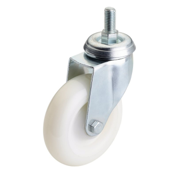 Draper 604100B Swivel Bolt Fixing Nylon Wheel, 100mm Diameter, S.W.L. 125kg - Code: 65505 - Pack Qty 1