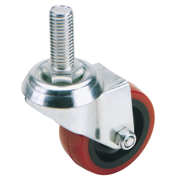 Draper 60550B Swivel Bolt Fixing Polyurethane Wheel, 50mm Diameter, S.W.L. 50kg - Code: 65510 - Pack Qty 1