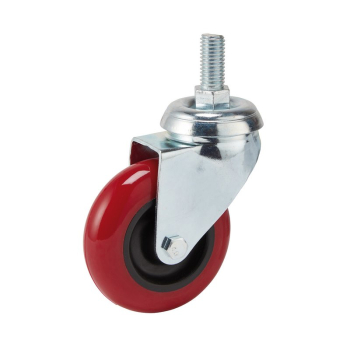 Draper 60575B Swivel Bolt Fixing Polyurethane Wheel, 75mm Diameter, S.W.L. 70kg - Code: 65515 - Pack Qty 1