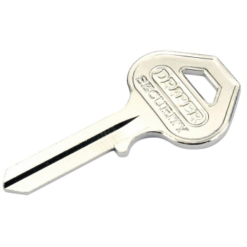 Draper Y8307/45 Key Blank for 8307 and 8308 Series Padlocks - 40, 45, 50, 55 and 65mm - Code: 65713 - Pack Qty 1