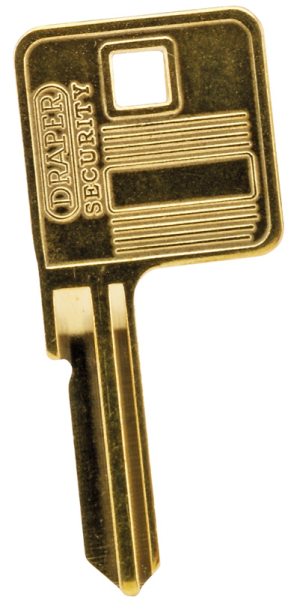 Draper Y8317/73 Key Blank for Draper 8311, 8312, 8314, 8315 and 8317 Series Padlocks - Code: 65748 - Pack Qty 1