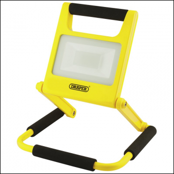 DRAPER 10W SMD LED Rechargeable Ultra-thin Folding Work Light - 600 Lumens - Pack Qty 1 - Code: 65828