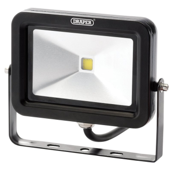 Draper WMCL10W/B COB LED Slimline Wall Mounted Floodlight, 10W, 700 Lumens - Discontinued - Code: 66032 - Pack Qty 1