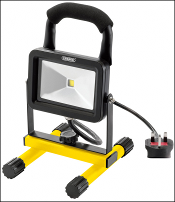 DRAPER 230V COB LED Worklight, 10W, 700 Lumens - Pack Qty 1 - Code: 66043