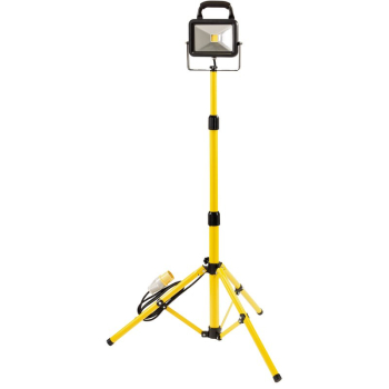 Draper CL20T/110/B 110V COB LED Worklight with Tripod, 20W, 1,300 Lumens - Discontinued - Code: 66051 - Pack Qty 1