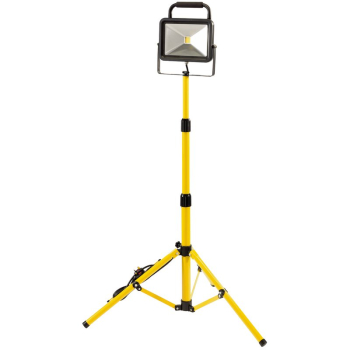 Draper CL50T/B 230V COB LED Slimline Worklight with Tripod, 50W, 6,500 Lumens - Discontinued - Code: 66055 - Pack Qty 1